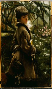 In the Greenhouse by James Jacques Joseph Tissot