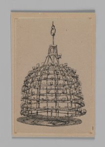 Lamp from the Mosque of El-Aksa, illustration from The Life of Our Lord Jesus Christ