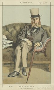 Mr George John Whyte-Melville by James Jacques Joseph Tissot
