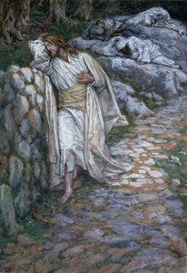 My Soul Is Exceeding Sorrowful Unto Death, illustration for The Life of Christ