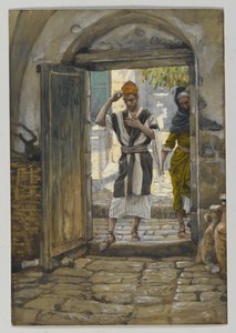 On Entering the House, Salute It, illustration from The Life of Our Lord Jesus Christ