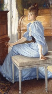 Portrait of Madame Henriette de Bonnieres by James Jacques Joseph Tissot