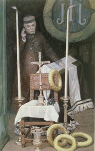 Portrait of the Pilgrim (Self-Portrait), illustration for The Life of Christ, c.1886-96 by James Jacques Joseph Tissot