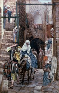St. Joseph Seeks Lodging in Bethlehem