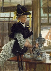 Tea, 1872 by James Jacques Joseph Tissot