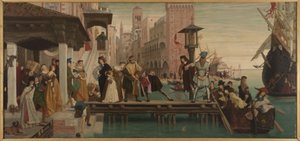 The Departure of the Prodigal Son by James Jacques Joseph Tissot