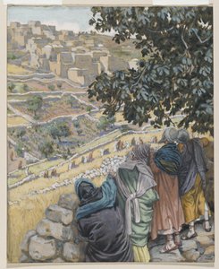 The Disciples Eat Wheat, illustration from The Life of Our Lord Jesus Christ by James Jacques Joseph Tissot