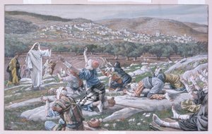 The Healing of the Lepers, Illustration for The Life of Christ by James Jacques Joseph Tissot