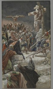 The Pardon of the Good Thief, illustration from The Life of Our Lord Jesus Christ