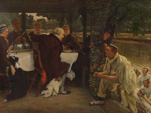 The Prodigal Son in Modern Life: The Fatted Calf, 1880 by James Jacques Joseph Tissot