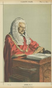 The Right Hon Sir Fitz Roy Kelly by James Jacques Joseph Tissot