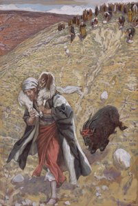 The Scapegoat, illustration for The Life of Christ, c.1886-94