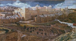 The Temple of Herod in our Lords Time by James Jacques Joseph Tissot