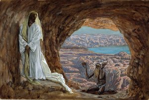 The Temptation in the Wilderness, illustration for The Life of Christ, c.1886-94 by James Jacques Joseph Tissot