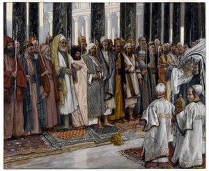 The Testing of the Suitors of the Holy Virgin, illustration for The Life of Christ by James Jacques Joseph Tissot