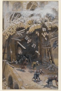 The Tower of Siloam, illustration from The Life of Our Lord Jesus Christ