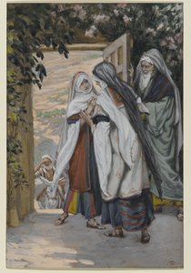 The Visitation, illustration for The Life of Christ
