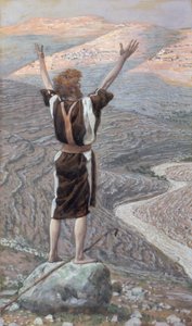 The Voice in the Desert, illustration for The Life of Christ by James Jacques Joseph Tissot