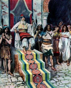 David Sees the Messenger Arrive