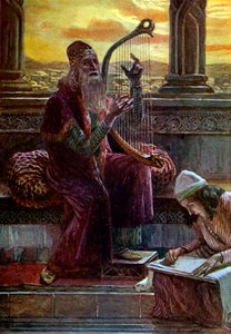 David Singing by James Jacques Joseph after Tissot