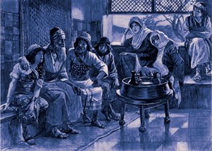 Job and his Family by James Jacques Joseph after Tissot