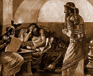 The Chronicles are Read to Ahasuerus