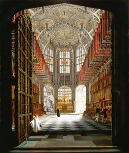 Interior of the Chapel of Henry VII, Westminster Abbey