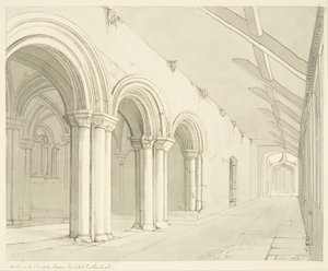 Entrance to the Chapter Room of Bristol Cathedral by James Johnson