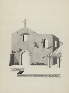 Mission San Fernando Rey de Espana by James Jones