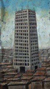 Skyscraper Over Dense City by James Kamande