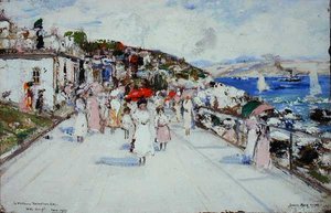 On the Promenade by James Kay