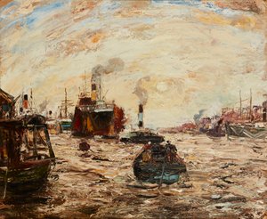 The Western Sun, River Clyde by James Kay