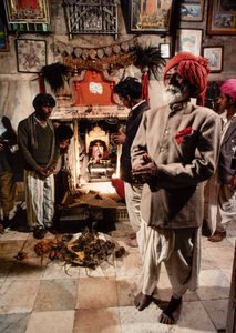 Sacred Rats Inhabit Karni Mata Temple to Hindu Goddess Bhagwati Karniji in Deshnoke, Rajasthan, India