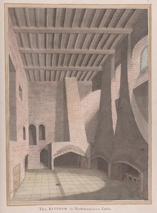 Herstmonceux Castle, East Sussex: The Kitchen by James Lambert  of Lewes