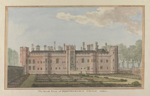 Herstmonceux Castle, East Sussex: The North Front