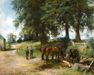 Watering Horses by James Lawton Wingate