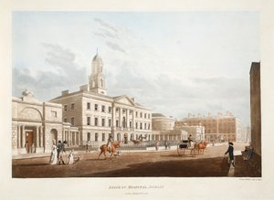Lying-in Hospital, Dublin, 1795 by James Malton
