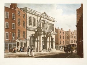Tholsel, Dublin, 1798 by James Malton