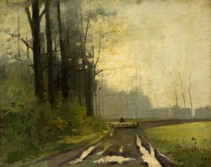 Landscape in France by James McGavin Greig
