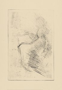 Impressions from Cancelled Plates by Whistler - The Desk by James Abbott McNeill Whistler