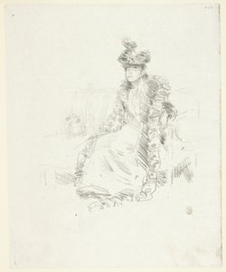 A Lady Seated