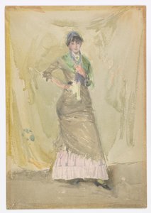 A Note in Green by James Abbott McNeill Whistler