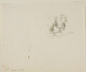 An Interior by James Abbott McNeill Whistler