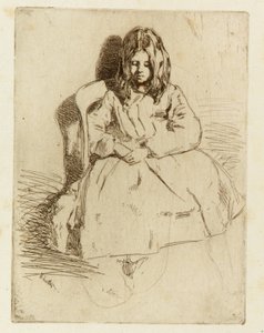 Annie, Seated by James Abbott McNeill Whistler