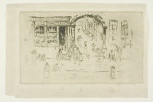 Archway, Brussels by James Abbott McNeill Whistler