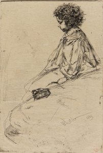 Bibi Lalouette by James Abbott McNeill Whistler