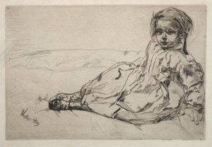 Bibi Valentin by James McNeill Whistler