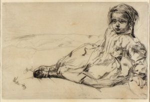 Bibi Valentin by James McNeill Whistler