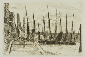 Billingsgate by James Abbott McNeill Whistler