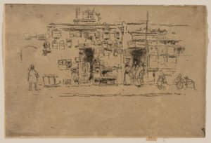 Bird-Cages, Chelsea by James Abbott McNeill Whistler
